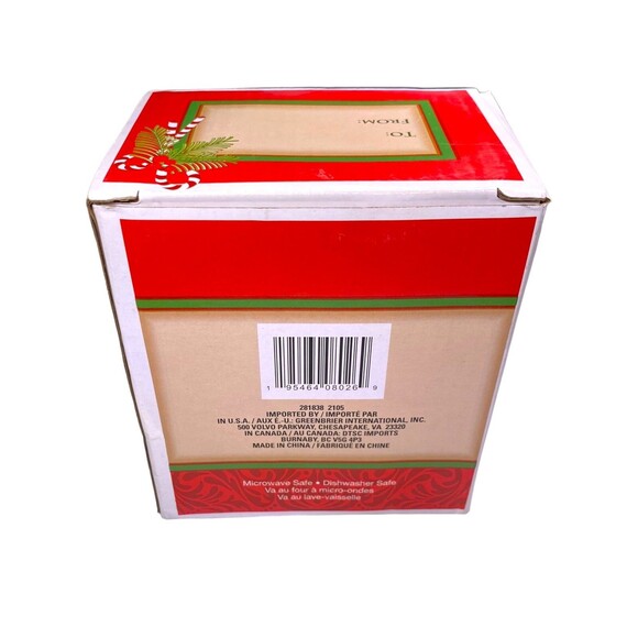 Holiday Coffee Mug It's The Most Wonderful Time Of The Year NEW In Box NIB - Picture 12 of 12